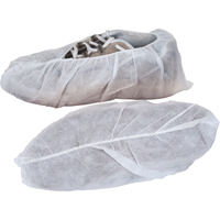 Shoe Covers, Large, Polypropylene, White Ottawa Fastener Supply
