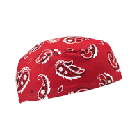 Chill-Its&reg; 6630 Cooling Skull Caps, Red Ottawa Fastener Supply