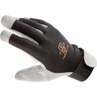 Anti-Vibration Air Glove&reg;, Size Medium, Pearl Leather Palm Ottawa Fastener Supply