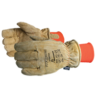 SnowForce Brown Freezer Glove, One Size, Grain Cowhide Palm, Thinsulate Inner Lining Ottawa Fastener Supply