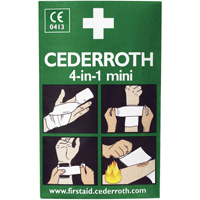 Cederroth 4-in-1 Bloodstopper, 5" L x 3" W Ottawa Fastener Supply