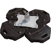 Ancrages autonomes avec contrepoids, Toit, Usage Temporaire Ottawa Fastener Supply
