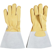 Welding Gloves, Grain Cowhide, Size Small SEE836 | Ottawa Fastener Supply