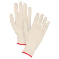 Gants en tricot de poids lourd, Poly/coton, Calibre 7, Petit Ottawa Fastener Supply