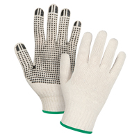 Gants tricot&eacute;s de poids lourd, Poly/coton, Un c&ocirc;t&eacute;, Calibre 7, Moyen Ottawa Fastener Supply