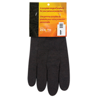 Jersey Gloves, Large, Brown, Unlined, Knit Wrist SEE950R | Ottawa Fastener Supply