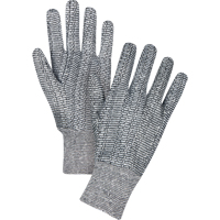 Jersey Gloves, X-Large, Salt & Pepper, Unlined, Knit Wrist SEE952 | Ottawa Fastener Supply