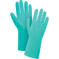 Gants r&eacute;sistants aux produits chimiques &agrave; prise en losange, Taille 10, 13" lo, Nitrile, Doublure en Ouat&eacute;e, 15 mils Ottawa Fastener Supply