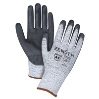 Gants &eacute;lastiques sans coutures r&eacute;sistants &agrave; la coupe, Taille Grand/9, Calibre 13, Rev&ecirc;tement Polyur&eacute;thane, Enveloppe en PEHP, ANSI/ISEA 105 niveau 4/EN 388 niveau 5 Ottawa Fastener Supply