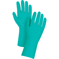 Premium Diamond-Grip Chemical-Resistant Gloves, Size Medium/8, 13" L, Nitrile, 11-mil SEF223 | Ottawa Fastener Supply