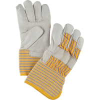 Abrasion-Resistant Winter-Lined Fitters Gloves, Large, Grain Cowhide Palm, Cotton Fleece Inner Lining Ottawa Fastener Supply