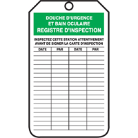 Inspection Tags, Cardstock, 3-1/8" W x 5-7/8" H, French Ottawa Fastener Supply