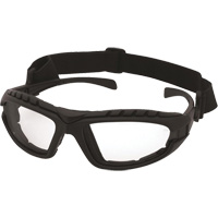 Dustdevil Black Frame Safety Glasses, Clear Lens, Anti-Fog/Anti-Scratch, ANSI Z87+/Meets/Exceeds CSA Z94.3 Ottawa Fastener Supply