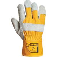 Endura&reg; Fitter Gloves, Large, Split Leather Palm, Cotton Inner Lining Ottawa Fastener Supply