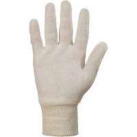Superior&reg; ML80K Knit Gloves, One Size, White, Unlined, Knit Wrist Ottawa Fastener Supply