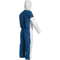 Hooded Coveralls, 4X-Large, Blue/White, Tyvek&reg; 400 D Ottawa Fastener Supply