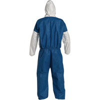 Hooded Coveralls, 4X-Large, Blue/White, Tyvek&reg; 400 D Ottawa Fastener Supply