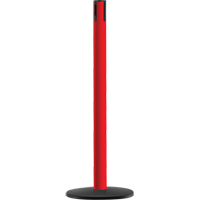 Advance TensaBarrier&reg; - Receiver Post, 36" High, Red Ottawa Fastener Supply