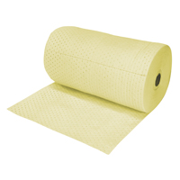 Premium Fine Fibre Sorbent Rolls, Heavyweight, 150' L x 15" W, 50 gal. Absorbancy Ottawa Fastener Supply