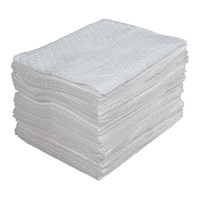 Premium Laminated (SMS) Sorbent Pads, Oil Only, 15" x 17", 30 gal. Absorbancy Ottawa Fastener Supply