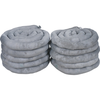 Remblais tubulaires absorbants, Universel, Absorption 40 gal., 3" la x 10' lo, Pqt de 10 Ottawa Fastener Supply