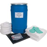 Shop Spill Kit, Oil Only, Drum, 30 US gal. Absorbancy Ottawa Fastener Supply