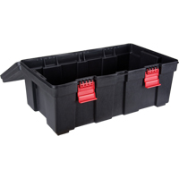 Water Resistant Storage Container, 33" W x 19" D x 13" H, Black Ottawa Fastener Supply