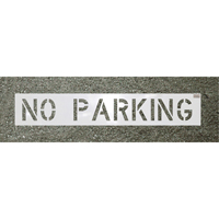Parking Lot Stencils, Pictogram, 4" x 3" SEI881 | Ottawa Fastener Supply