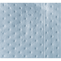 Premium Blue Bonded Sorbent Pads, Oil Only, 15" x 18", 30 gal. Absorbancy Ottawa Fastener Supply