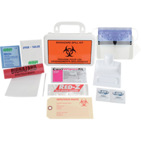 Deluxe Clean-Up Spill Kit, Biohazard, Case Ottawa Fastener Supply
