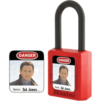 Zenex Thermoplastic Photo Padlock Identification Labels Ottawa Fastener Supply