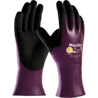 Gants ATG MaxiDry 56-426, 7/Petit, R&ecirc;vetement Nitrile, Calibre 15, Enveloppe en Nylon Ottawa Fastener Supply