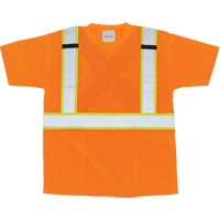 CSA Compliant T-Shirt, Polyester, Medium, Orange SEL243 | Ottawa Fastener Supply