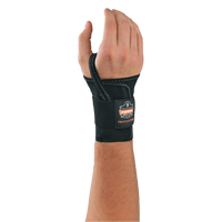 Proflex&reg; 4000 Single Strap Wrist Support - Left Hand, Elastic, Medium Ottawa Fastener Supply