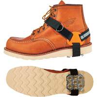 Trex 6315 Strap-On Heel Ice Cleats, Steel, Plate Traction, Large/Medium Ottawa Fastener Supply