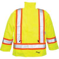 Professional&reg; Journeyman&reg; 300D Jackets, Polyester, Small, High Visibility Lime-Yellow Ottawa Fastener Supply