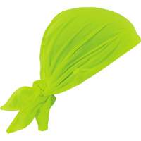 Chill-Its&reg; 6710 Cooling Triangle Hat, High Visibility Lime-Yellow Ottawa Fastener Supply