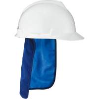 Tampon et voile pour le cou refroidissants pour casque de s&eacute;curit&eacute; Chill-Its 6717CT, Bleu Ottawa Fastener Supply