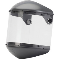 Fibre-Metal Dual 4" Crown High Performance Face Shield System, Propionate, Ratchet Suspension Ottawa Fastener Supply