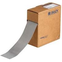ToughStripe&reg; Floor Marking Tape, 2" x 100', Polyester, Grey Ottawa Fastener Supply