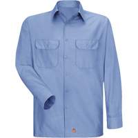 Long Sleeve Ripstop Shirt, Men's, 3X-Large, Blue Ottawa Fastener Supply