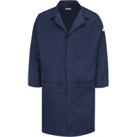 Excel FR<sup>®</sup> ComforTouch<sup>®</sup> Lab Coat, Cotton, Medium, Navy Blue SEZ602 | Ottawa Fastener Supply