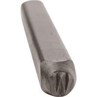 Individual Standard General Purpose Steel Hand Stamp Pieces, W, 3/32" Ottawa Fastener Supply
