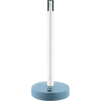 Outdoor TensaBarrier&reg; - Receiver Posts, 37" High, White Ottawa Fastener Supply
