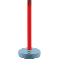 Outdoor TensaBarrier&reg; - Receiver Posts, 37" High, Red Ottawa Fastener Supply