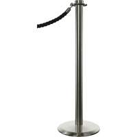 Portable Posts, 34" High, Polished Chrome Ottawa Fastener Supply