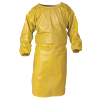 KleenGuard A70 Chemical Spray Protection Smock, Polypropylene, Yellow, 34" W x 44" L Ottawa Fastener Supply