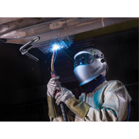 Masques de soudage e684, 3,94" lo x 1,97" la Champ de vision, Teinte 4/5 - 13, Argent Ottawa Fastener Supply