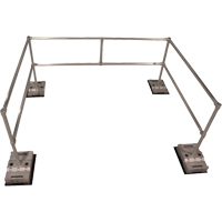RoofGuard Classic System - Packaged Kits, Aluminum, 72" W x 108" L x 42" H Ottawa Fastener Supply