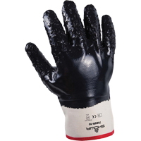 7166R Rough Grip Gloves, 10/X-Large, Foam Nitrile Coating, Jersey/Cotton Shell Ottawa Fastener Supply
